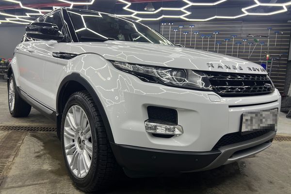 Range Rover - полировка кузова и покрытие керамикой