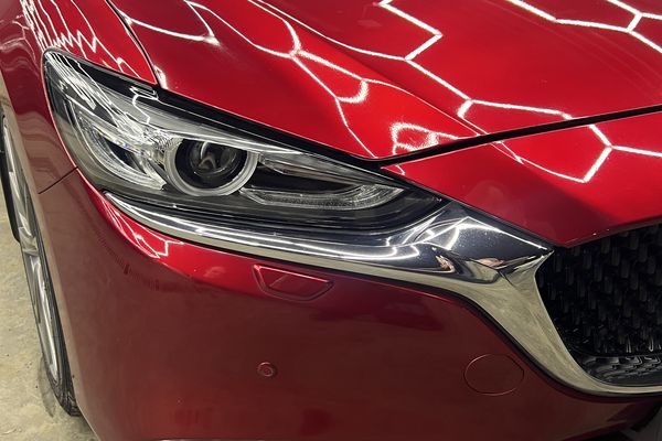 Mazda 6 - полировка кузова с твердым воском